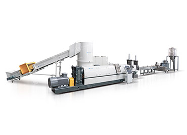 Compactor Pelletizing Line With Strand Cutting