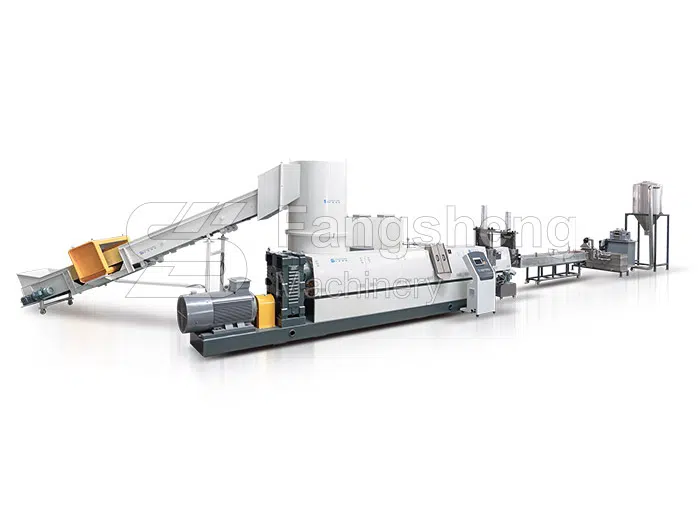 Compactor Pelletizing Line With Strand Cutting