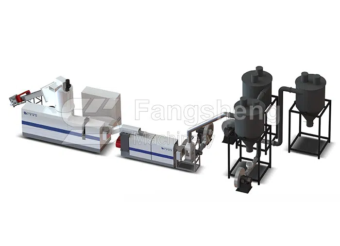 PLA / PBAT Degradable Plastic Granulation Line