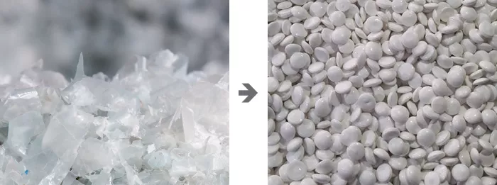 Plastic Film Pelletizing Machine