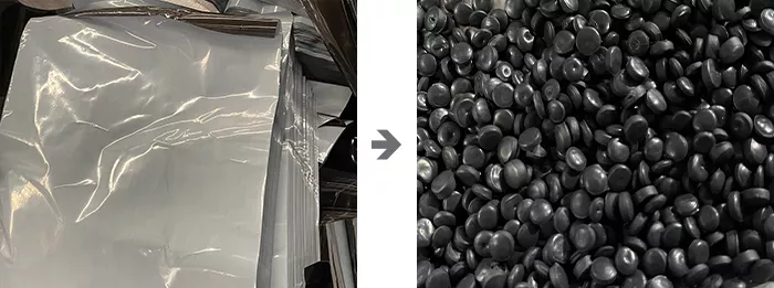 Plastic Film Pelletizing Machine