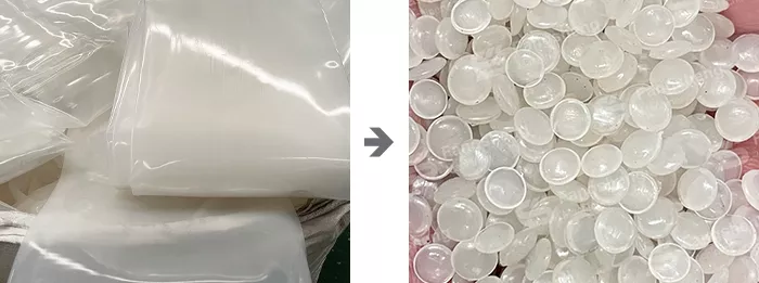 Plastic Film Pelletizing Machine