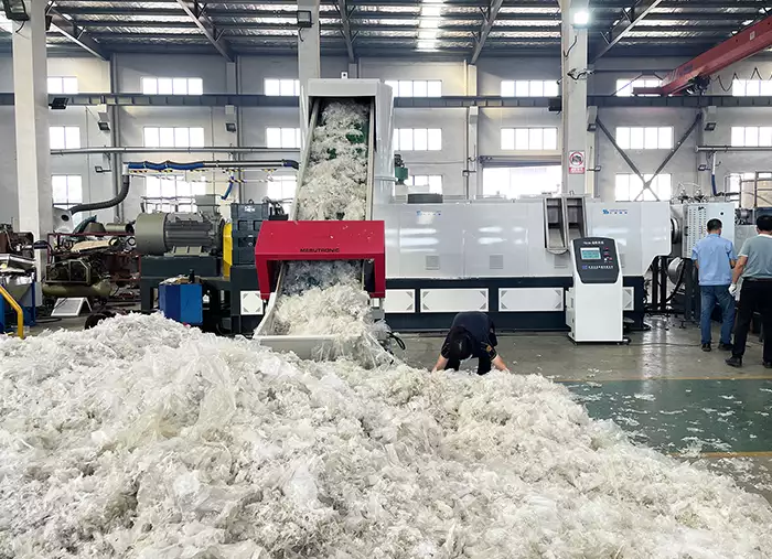 Waste PE Film Pelletizing Line