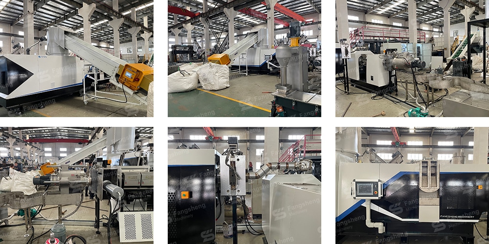 Bopp film pelletizing machine