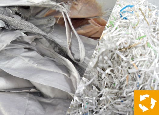 Waste Woven Bag Recycling Washing Line