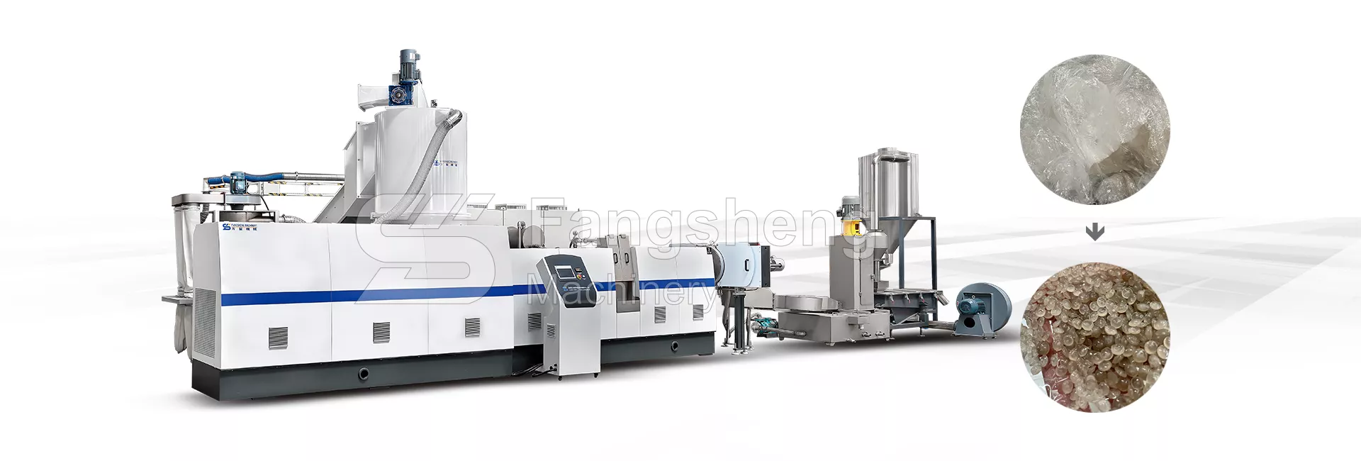 BOPP Film Pelletizing / Granulating Machine