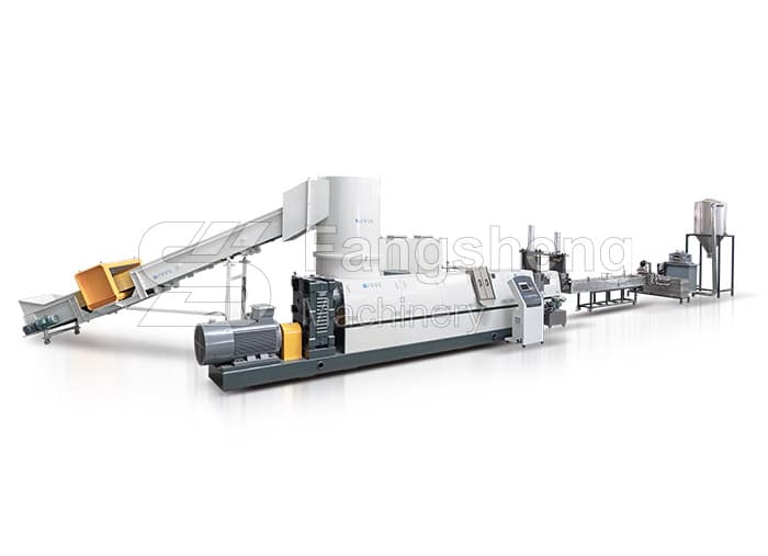 Compactor Pelletizing Line With Strand Cutting