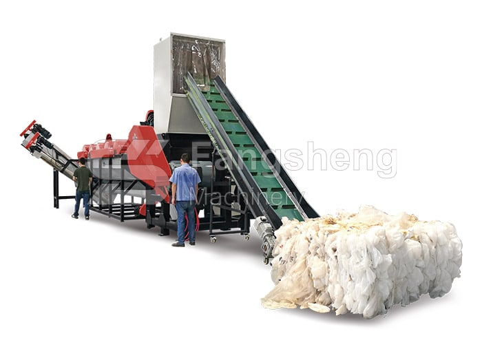 HDPE Milk Bottle Washing Line