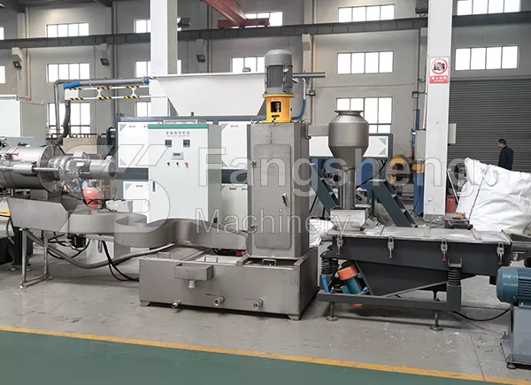 PE PP Film Pelletizing / Granulating Machine