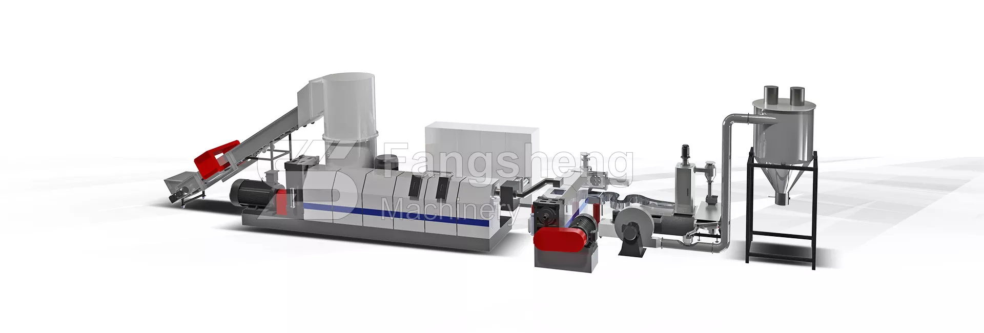 PP Woven Bag Pelletizing Line