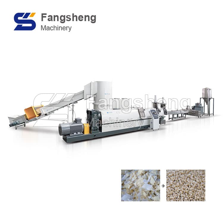 Compactor Pelletizing Line with Strand Cutting