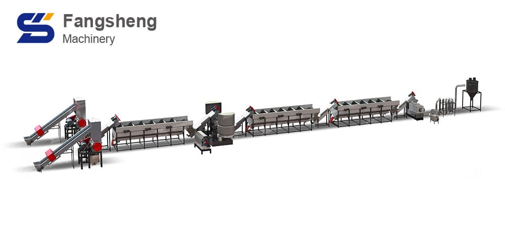 LDPE Film Washing Recycling Line