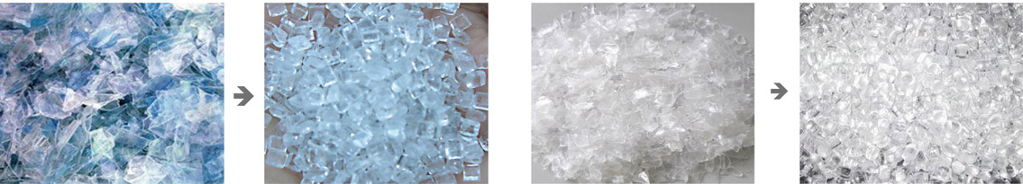 PET Bottle Flake Granulation Machine