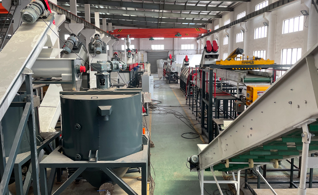 Bangladesh – PET Waste Plastic Recycle Wash Line 3t/h